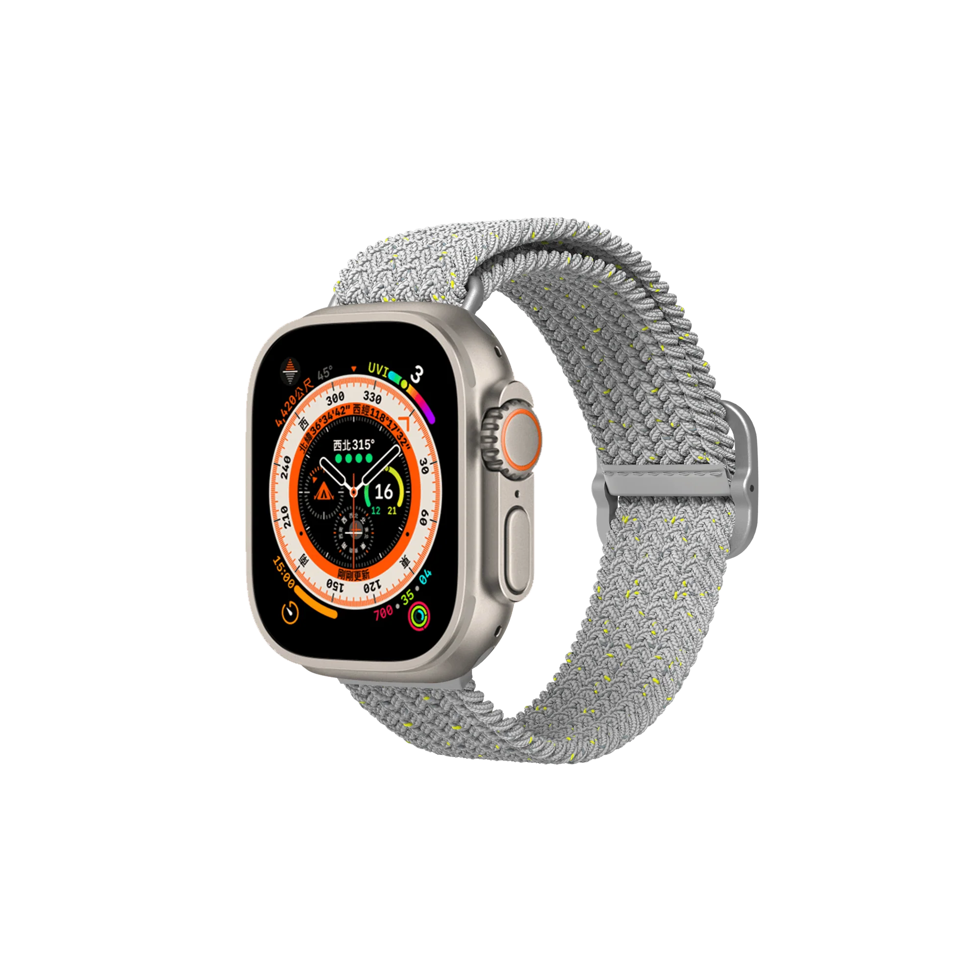 Bracelet tressé Apple Watch RHINOSHIELD - Apple Watch Series 6 (44mm) - Image 9
