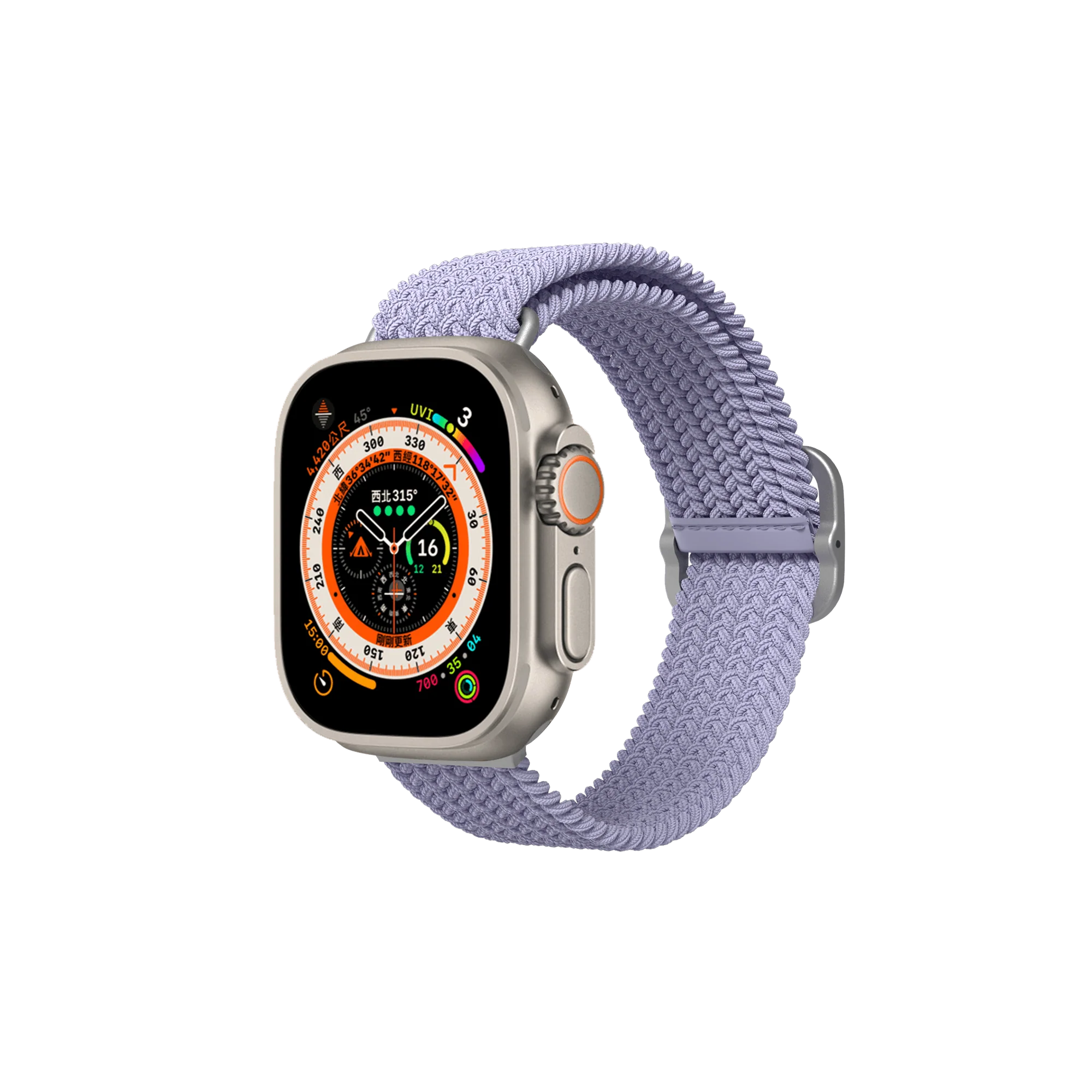 Bracelet tressé Apple Watch RHINOSHIELD - Apple Watch Series 9 (45mm) - Image 9