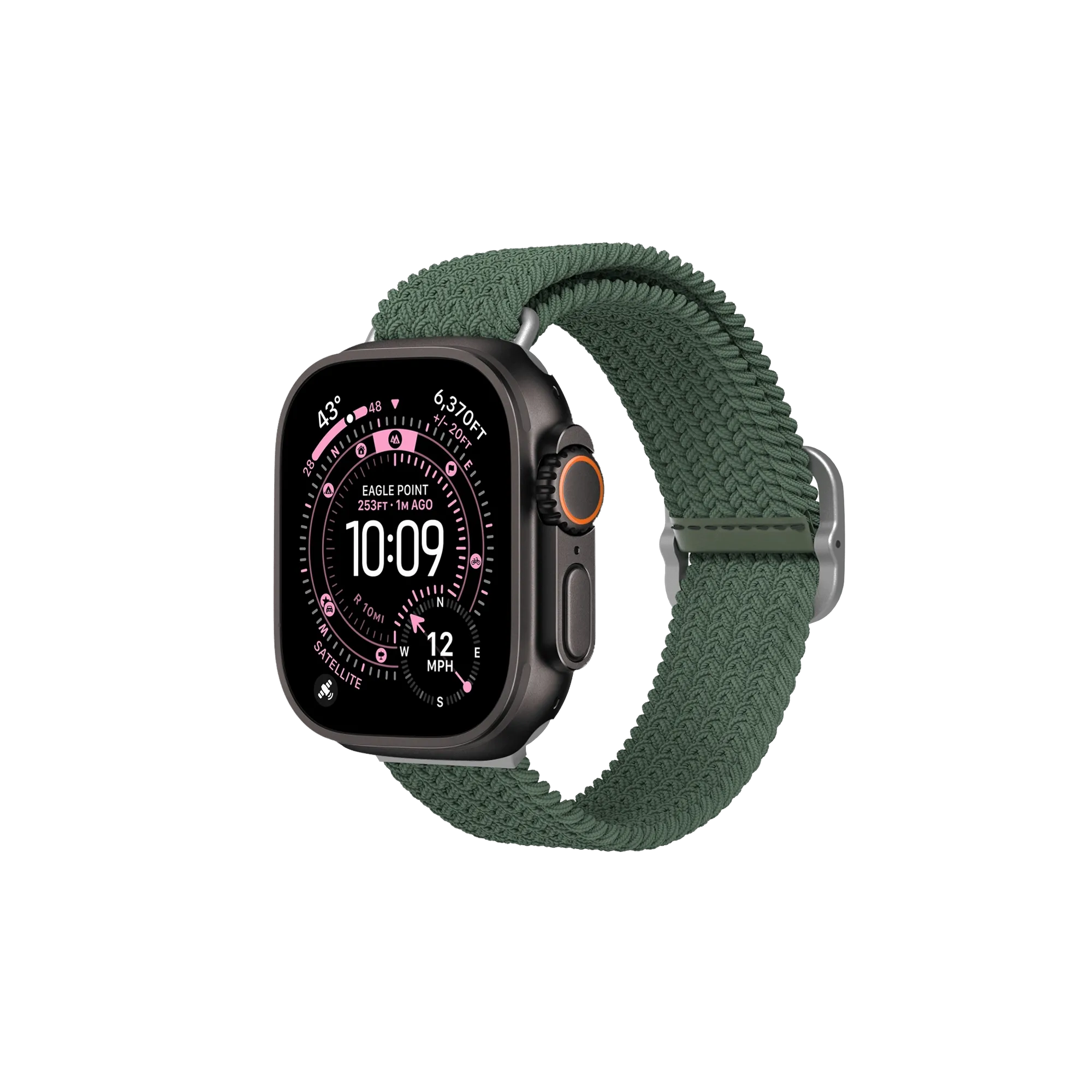 Apple Watch Ultra 3 (49mm) Bracelet Tressé Pour Apple Watch - Image 10