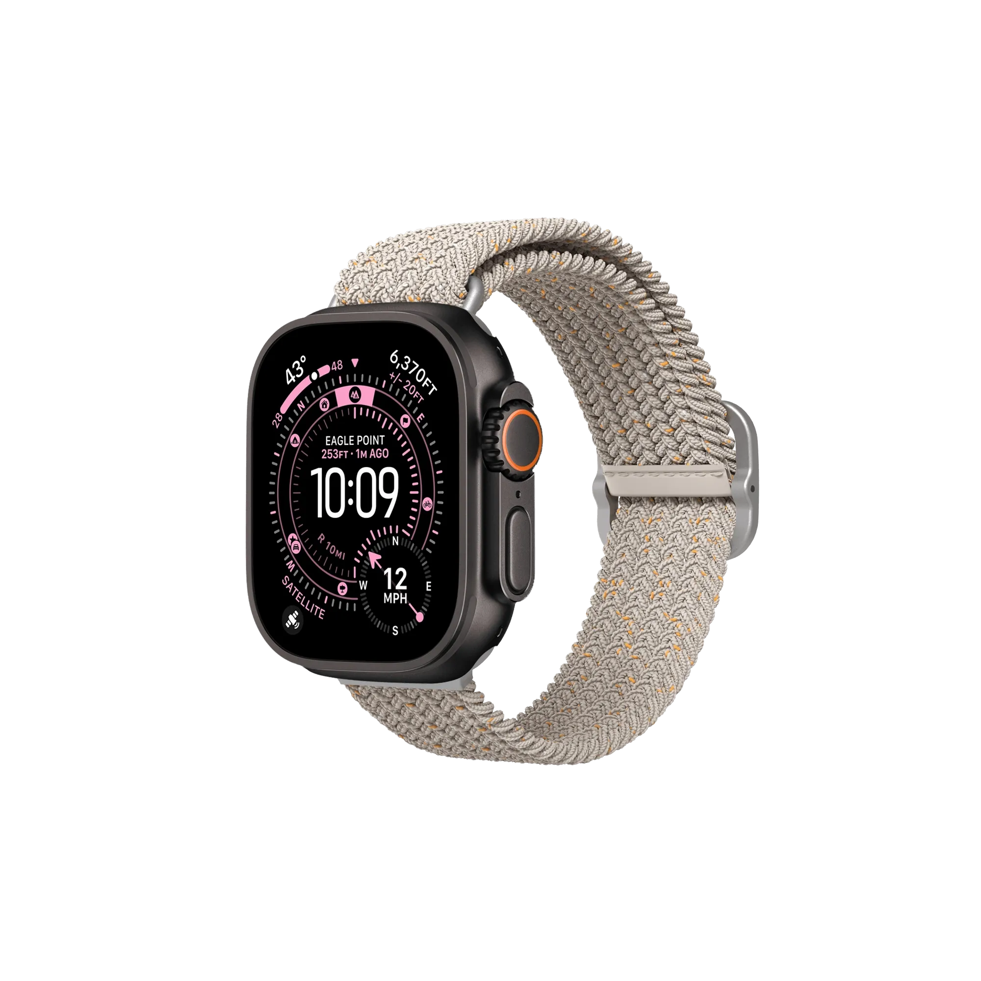 Apple Watch Ultra 3 (49mm) Bracelet Tressé Pour Apple Watch - Image 9