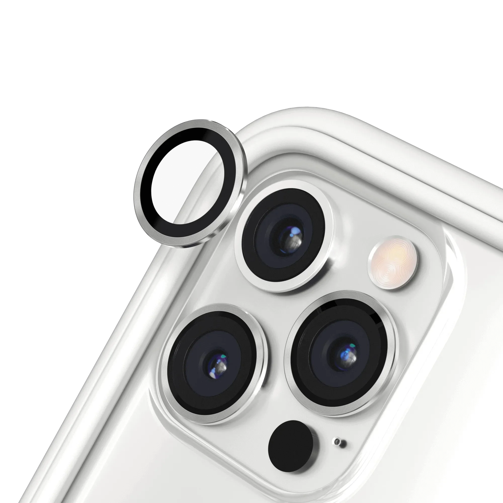 iPhone 12 Pro Max Protection Objectif photo en Verre Trempé 9H