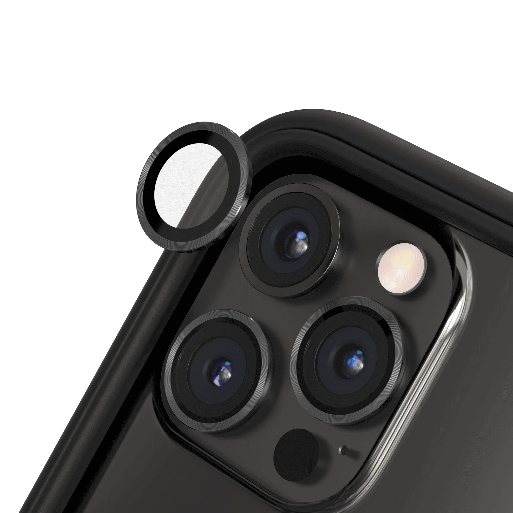 iPhone 12 Pro Max Protection Objectif photo en Verre Trempé 9H - Image 2