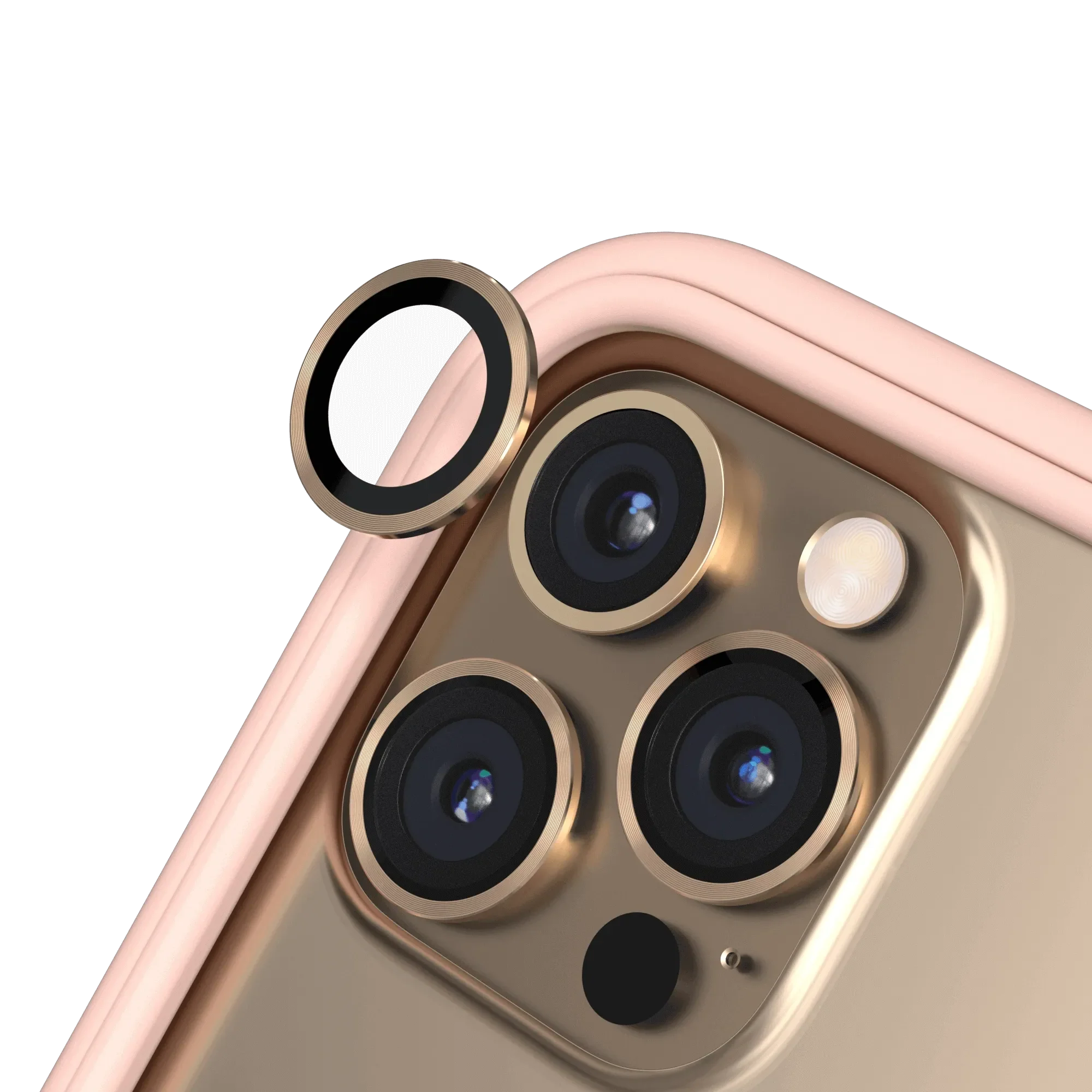 iPhone 12 Pro Max Protection Objectif photo en Verre Trempé 9H - Image 3