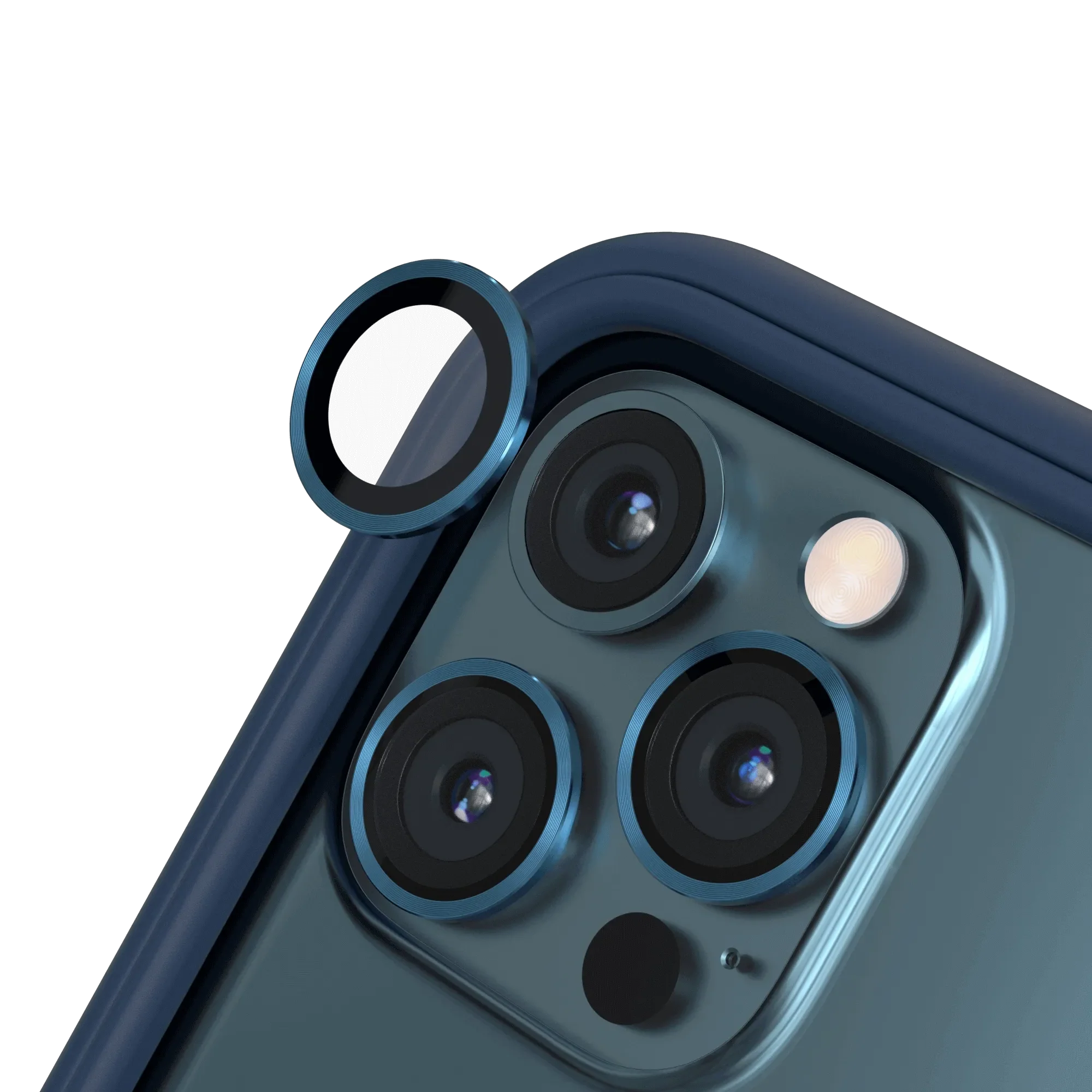 iPhone 12 Pro Max Protection Objectif photo en Verre Trempé 9H - Image 4