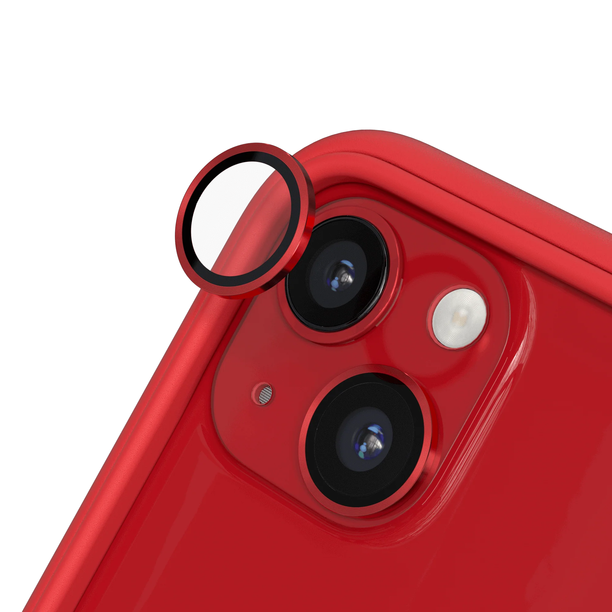 Protections pour objectifs photo en verre trempé 9H pour iPhone 13 mini - Image 5