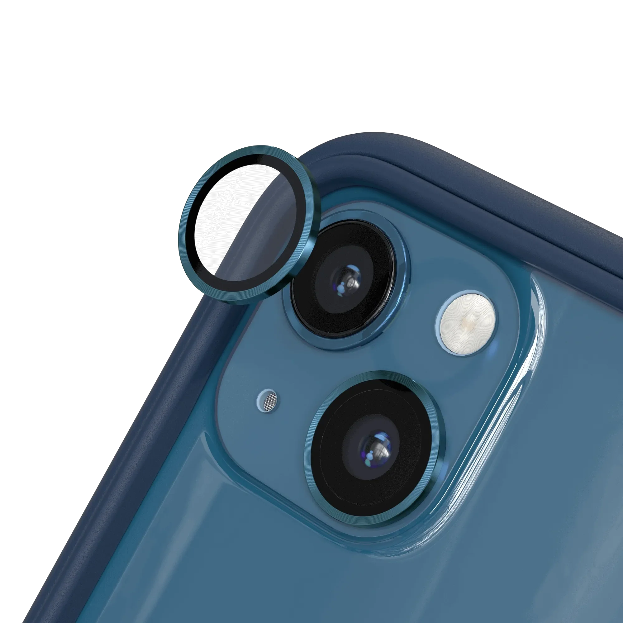 iPhone 13 mini Protection Objectif photo en Verre Trempé 9H - Image 5