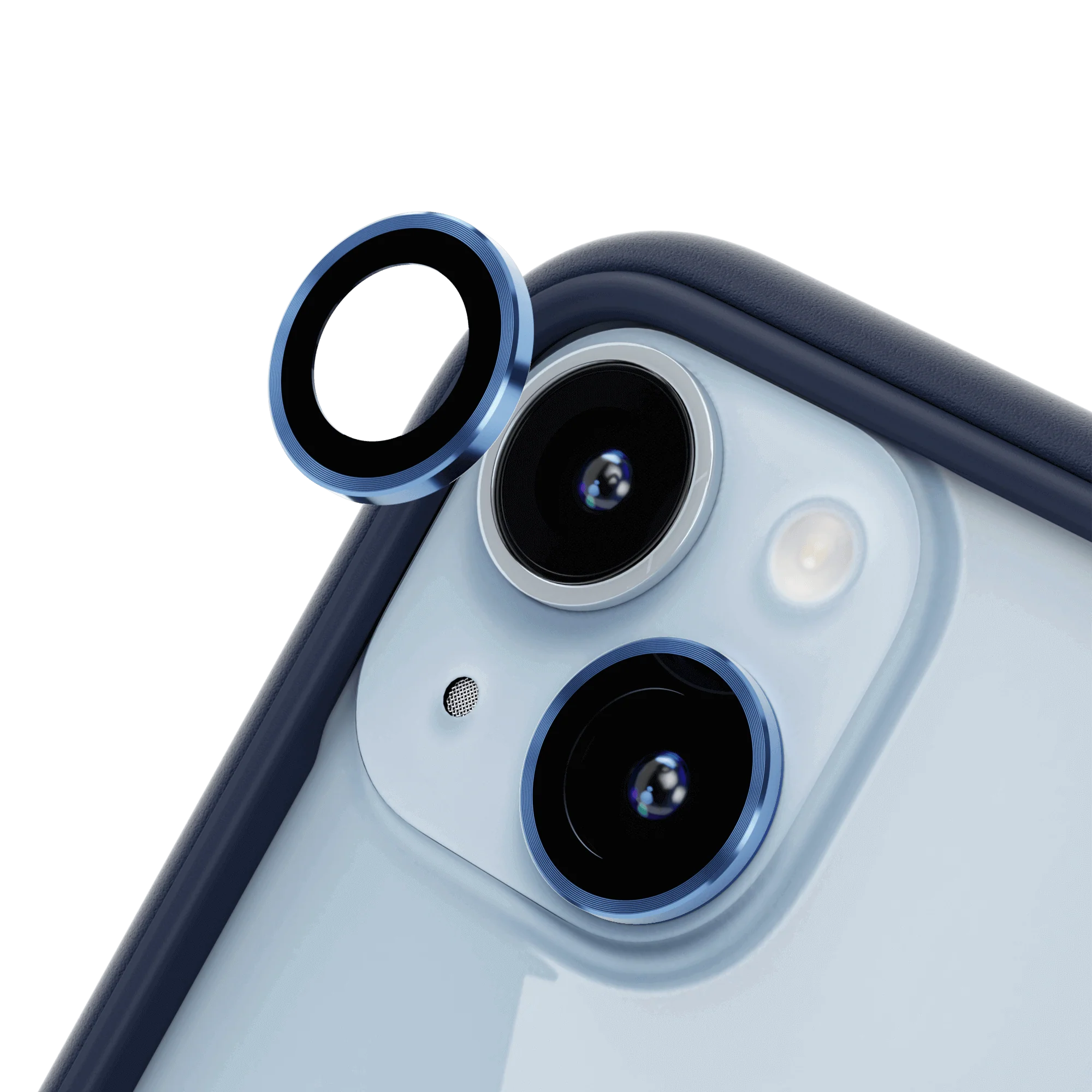 Protections pour objectifs photo en verre trempé 9H pour iPhone 14 Plus - Image 5