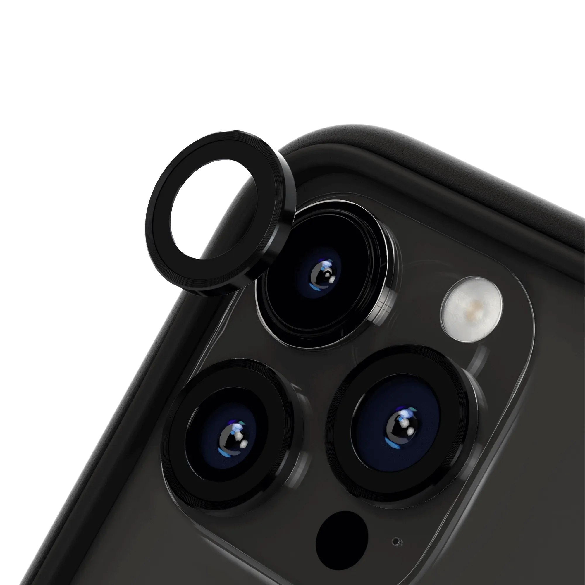iPhone 14 Pro Protection Objectif photo en Verre Trempé 9H - Image 2