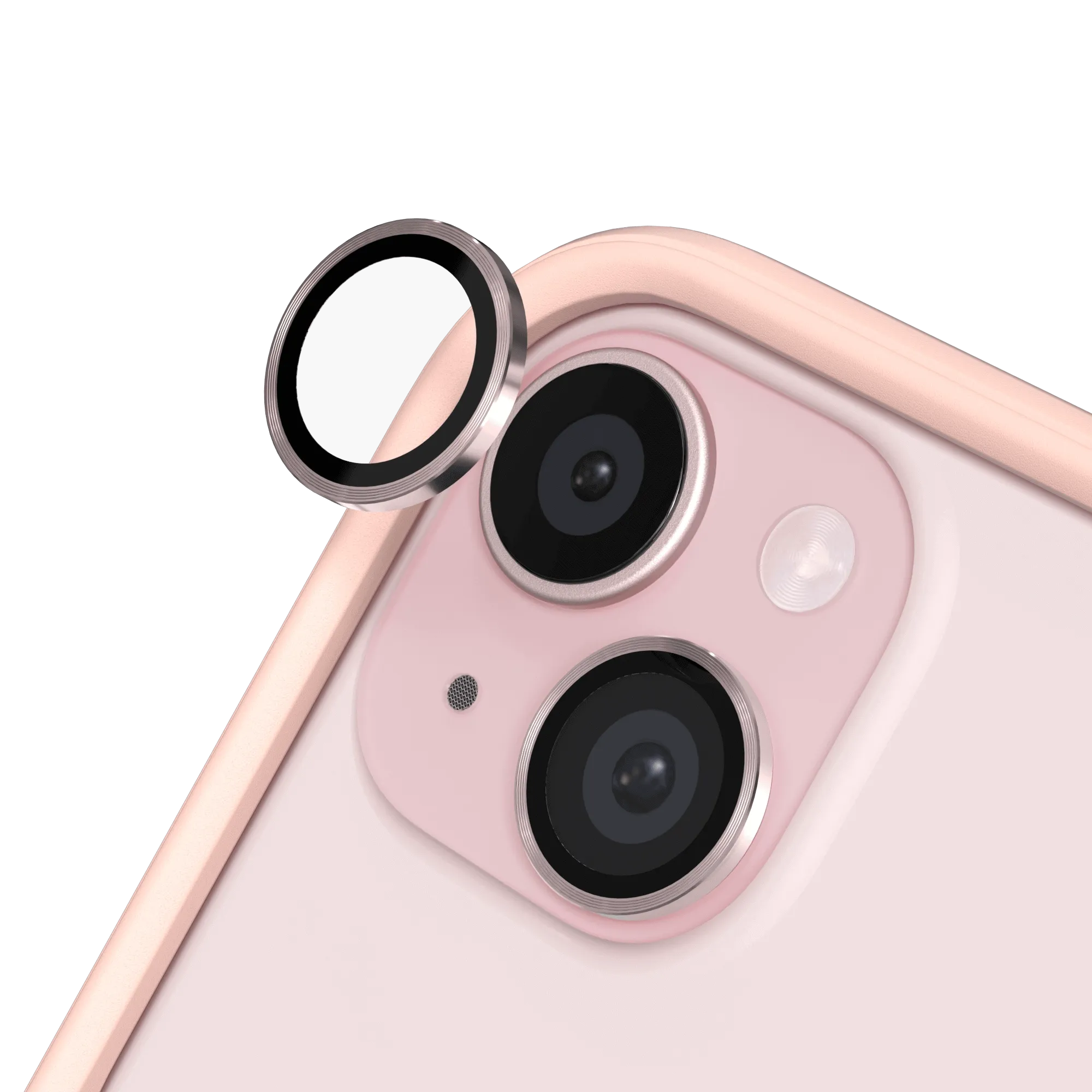 iPhone 15 Protection Objectif photo en Verre Trempé 9H - Image 5
