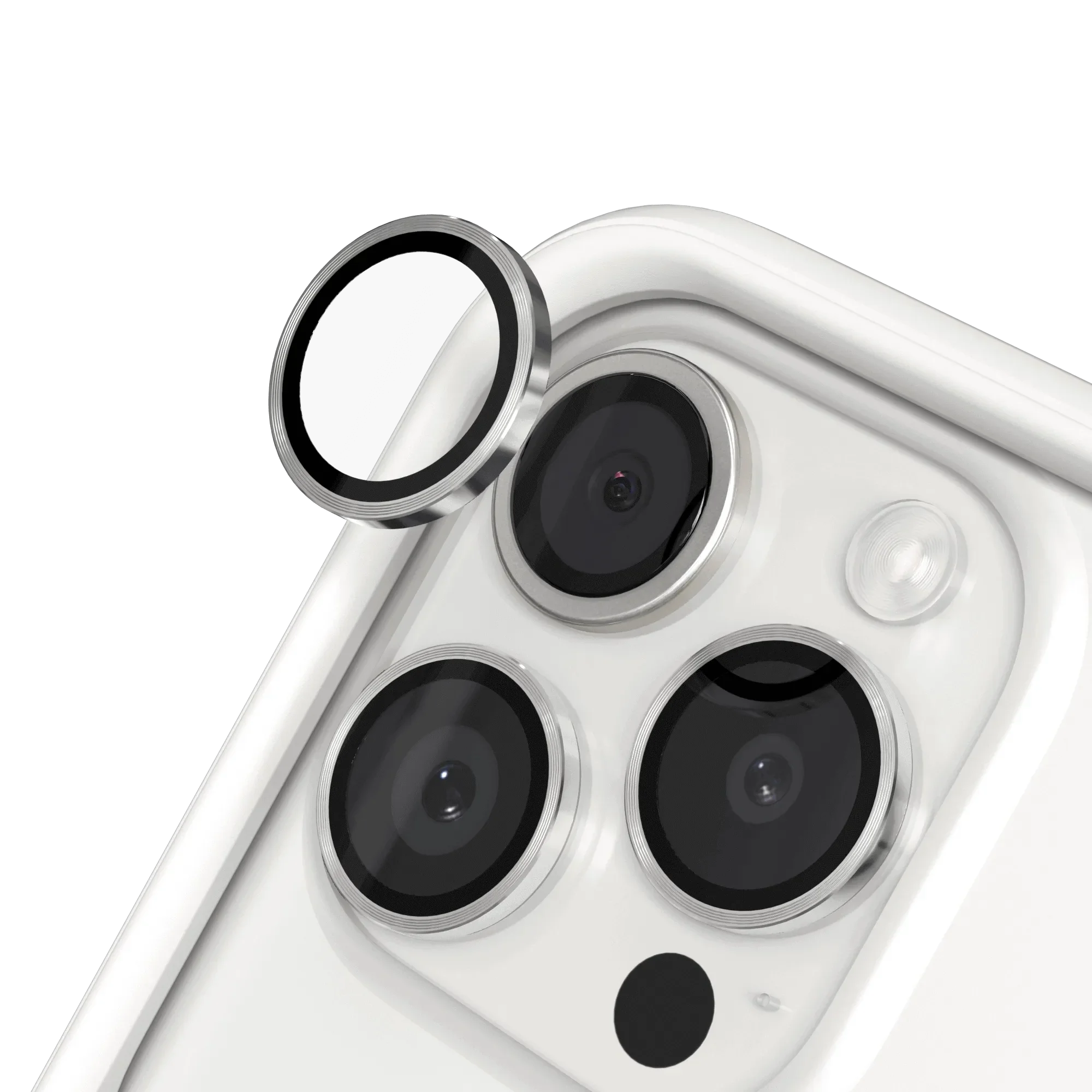 iPhone 15 Pro Protection Objectif photo en Verre Trempé 9H