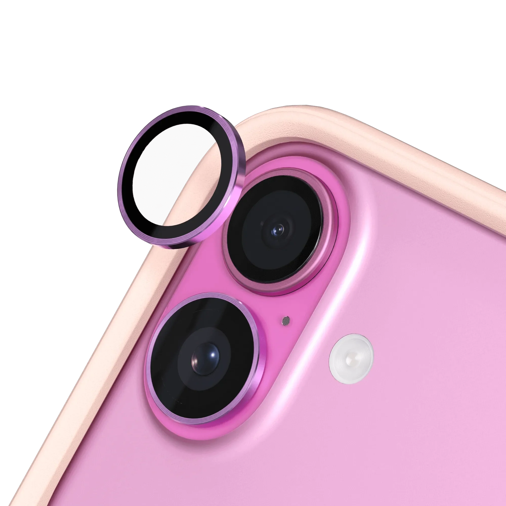 iPhone 16 Plus Protection Objectif photo en Verre Trempé 9H - Image 3