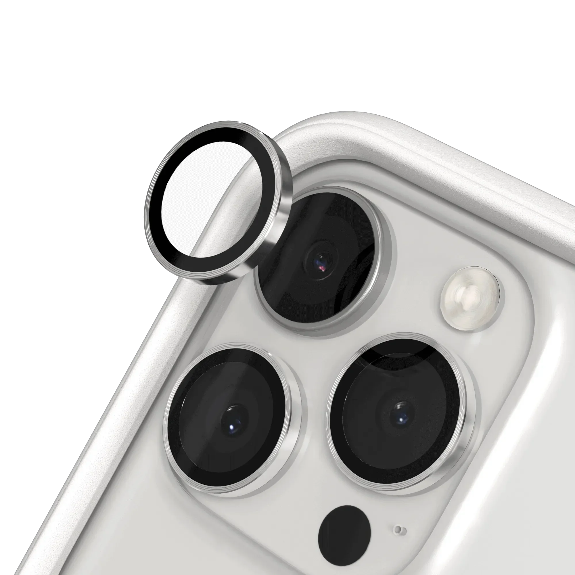 iPhone 16 Pro Protection Objectif photo en Verre Trempé 9H - Image 2