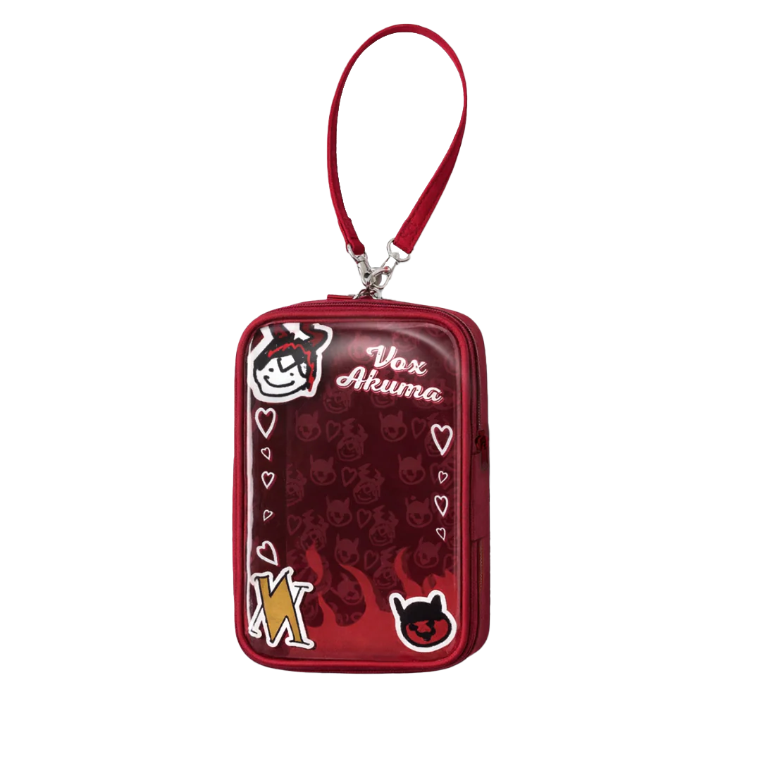 Hand-Drawn Clear Figure Display Bag